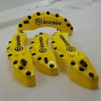 Kaliper Kapağı Brembo Kabartmalı 4'Lü Set Sarı