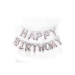 Kalisan Silver Happy Bırthday Folyo Balon