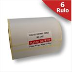 Kalite Barkod 100x135 Termal Etiket 6 Rulo Barkod Etiket