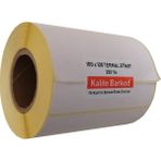 Kalite Barkod 120x100 1 Rulo 250 Adet Termal Barkod Etiketi