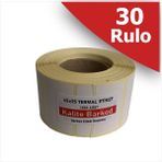 Kalite Barkod 45X25 Termal Etiket 30 Rulo Barkod Etiketi