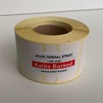 Kalite Barkod 45X25 Termal Etiket 6 Rulo Barkod Etiketi