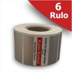 Kalite Barkod 50X30 Silvermat Etiket | 6 Rulo Demirbaş Etiketi