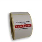Kalite Barkod 50X30 Termal Etiket | Rulo Barkod Etiketi