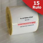 Kalite Barkod 50x70 15 Rulo 7500 Adet Termal Barkod Etiketi