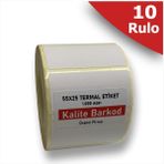 Kalite Barkod 55X25 Termal Etiket | 10 Rulo Barkod Etiketi