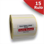 Kalite Barkod 70X40 Termal Etiket | 15 Rulo Barkod Etiketi