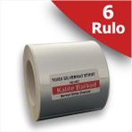 Kalite Barkod 70X50 Silvermat Etiket | 6 Rulo Demirbaş Etiketi