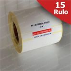 Kalite Barkod 80x80 15 Rulo 5250 Adet Termal Barkod Etiketi