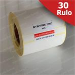 Kalite Barkod 80x80 30 Rulo 10500 Adet Termal Barkod Etiketi