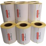 Kalite Barkod Termal Barkod Etiketi 100X140 15 Rulo