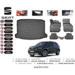 Kalite Oto Cupra Ateca 2023 Model 3D Bagaj Havuzu+4d Havuzlu Paspas Setii - Siyah