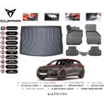 Kalite Oto Cupra Leon 2023 Model 3D Bagaj Havuzu+4.5d Havuzlu Paspas Seti - Siyah
