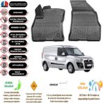 Kalite Oto Fiat Doblo 2010 Model Panelvan 4d Havuzlu Paspas (2 Parça) - Siyah