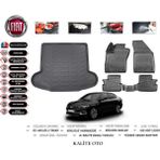 Kalite Oto Fiat Egea Sedan 2021 Model 3D Bagaj Havuzu+4d Havuzlu Paspas Setii - Siyah