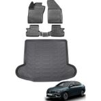 Kalite Oto Fiat Egea Sedan 2023 Model Bagaj Havuzu+Araca Özel Üretim 3D Havuzlu Paspas - Siyah