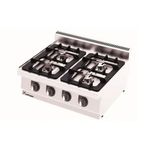 Kalitegaz C8070G Rinnova 4 Brülörlü 80x70x29 cm Gazlı Set Üstü Ocak