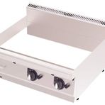 Kalitegaz GF8070GC Rinnova 80x70x29 cm Krom Kaplı Ce Belgeli Gazlı Düz Pleyt Izgara