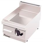 Kalitegaz GG4060GC Rinnova Oluklu Krom Kaplı 40x60x29 cm Ce Belgeli Gazlı Pleyt Izgara