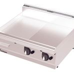 Kalitegaz GS8070G Yarı Oluklu Yarı Düz Yüzey 80x70x29 cm Ce Belgeli Gazlı Pleyt Izgara