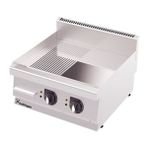 Kalitegaz GS9060G Rinnova Yarı Oluklu Yarı Düz Yüzey 90x60x29 cm Ce Belgeli Gazlı Pleyt Izgara