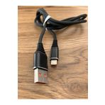 Kaliteli 1 Metre 2.4 Amper Işıklı Iphone Iphone Xr Usb Data Ve Hızlı Şarj Kablosu (KARIŞIK)