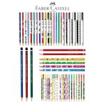 Kaliteli Karışık 12'Li Kurşun Kalem Silka-Fatih-Adel-Faber-Hexacom (Karışık Marka)
