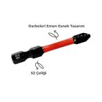 Kaliteli Ve Güçlü Impact İmpact Bits Uç Vidalama Ucu, Matkap Ucu, Tornavida Ucu Pz2 - 50 Mm