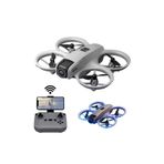 Kaliteyi Bul Çift Bataryalı Kameralı Mini Drone Işıklı Akıllı Uçuş Sistemi