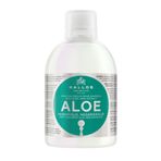 Kallos Cosmetics Aloe 1000 ml Kuru ve Yıpranmış Saçlar Için Aloe Vera Özlü Nem Terapisi ve Işıltı Verici Şampuan