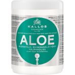 Kallos Cosmetics Aloe Vera Özlü 1000 ml Nem Terapisi ve Işıltı Verici Saç Bakım Maskesi