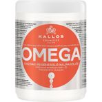 Kallos Cosmetics Omega-6 Kompleksi ve Macadamia Yağı İçeren 1000 ml Saç Onarım Maskesi
