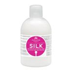 Kallos Cosmetics Silk Kuru Hassas ve Cansız Saçlara Zeytinyağlı 1 lt İpek Proteinli Şampuan