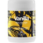 Kallos Cosmetics Vanilla 1000 ml Kuru ve Mat Saçlar İçin Vanilya Özlü Işıltı Verici Saç Bakım Maskesi