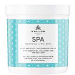 Kallos Spa 500ml Hindistan Cevizi Yağı, Hyaluronik Asit Ve Kolajen İçeren El Ve Ayak Bakım ve Masaj Kremi