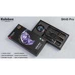 Kalobee SK45 Pro Akıllı Saat 3 Farklı Kordon IP68 Su Geçirmez Sağlık Takibi Alwayson Ekran - Siyah - Gri - SİYAH