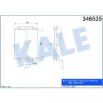 Kalorifer Radyatörü Brazing Ka 96-08 Fıesta Iv 95-02 Puma 97-02 1.3-1.6 247x198x22