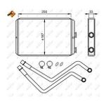Kalorıfer Radyatoru Expert Iıı Jumpy Iıı Scudo Iıı C8 P807 2.0hdı 16v/1.6hdı 16v Nrf 54211