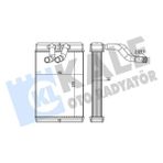 KALORİFER RADYATÖRÜ HYUNDAI H-1. STAREX 2.5L D4CB D4BH 01- - ALEMİNYUM