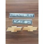 Kalos Hactback Ön+Arka Arma +Kalos+Chevrolet Yazı 2003-2008 Arka Arma Logo Amblem 4 Lü Set