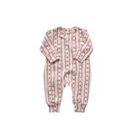 Kalp Baby Fluff Serisi Fermuarlı Tulum 9-12 Ay