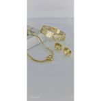 Kalp Gold Çelik Takı Seti