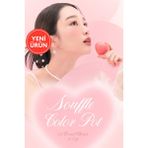 Kalp Tasarımlı, Yoğun Pigmentli, Köpük Yapılı, Kadife Bitiş Sunan Ruj Dasıque Souffle Color Pot #03 Coral Choux