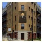 Kalpaklı Gazi Mustafa Kemal Atatürk Poster Cephe Bayrağı- 200x300cm -2x3metre