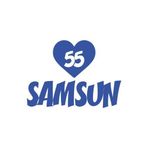 Kalpli 55 Samsun Araba Sticker 17X17 Cm Mavi