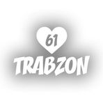 Kalpli 61 Trabzon Araba Sticker 17X17 Cm Beyaz