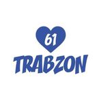 Kalpli 61 Trabzon Araba Sticker 17X17 Cm Mavi