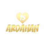 Kalpli 75 Ardahan Araba Sticker 17X17 Cm Gold