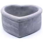 Kalpli Beton Saksı Gri - - - --