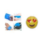 KALPLİ EMOJİ ŞEKİLLİ CEP SOBASI,EL ISITICI,SICAK SU TORBASI PVC 9cm